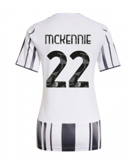 Billige Fotballdrakt Juventus Weston McKennie #22 Replika Hjemmedrakt Dame 2025-26 Kortermet Billige Fotballdrakt Juventus Weston McKennie #22 Replika Hjemmedrakt Dame 2025-26 Kortermet